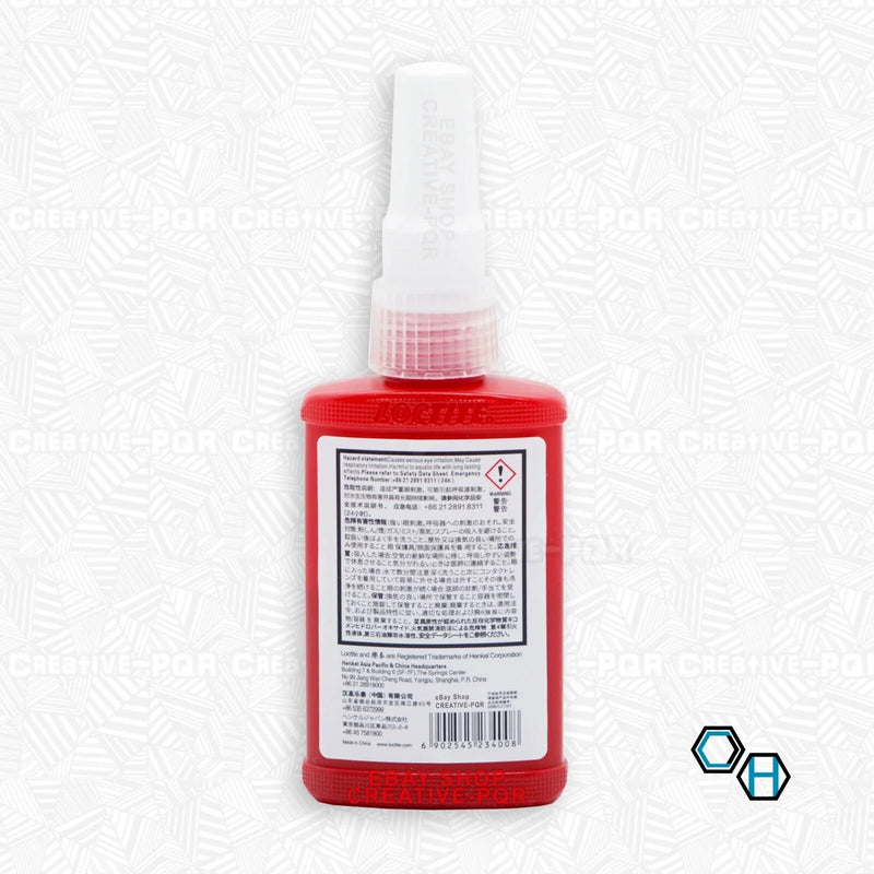 Large Bolts Loctite 277 50ml High Strength Red Threadlocker