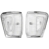 Toyota Hilux 2 x LH+RH Chrome Corner Indicator Lights (1994–1997)