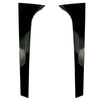 Skoda Kodiaq Black Rear Window Spoiler Side Trim Covers (2016-2020)