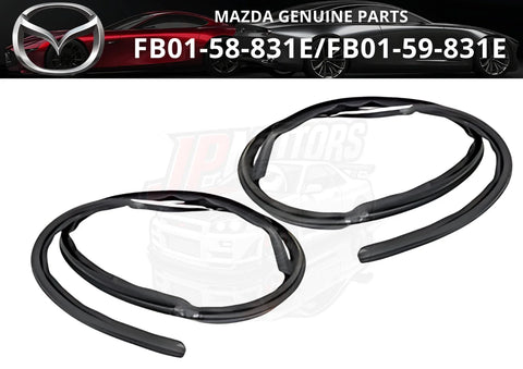 MAZDA RX-7 FC3S Rain rail weather strip seal pair (1985–1992)