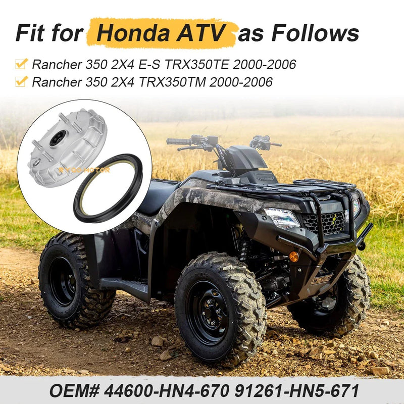 Honda Rancher 350 Brake Drum Front W/Seal (2000–2006)