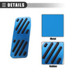 Jeep Cherokee (2014-2021) Black Blue Brake Accelerator Pedal Covers