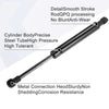 Nissan Sentra (2007-2012) Black Rear Trunk Lift Support Struts