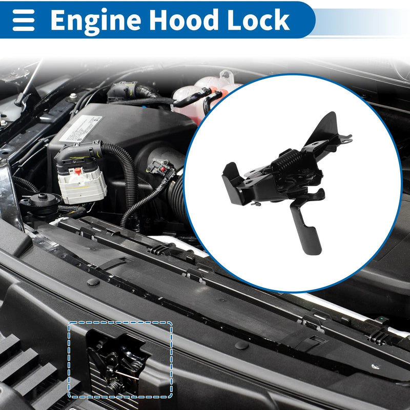 Kia Spectra Hood Latch Assembly (2004-2009)