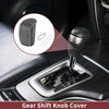 Dodge Journey (2011-2020) Faux Leather Black Beige Gear Shift Knob Cover