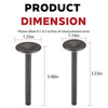 Kawasaki Mule 600 610 SX KAF400 Intake & Exhaust Valves (2005–2024)
