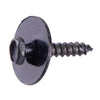100 x 7mm Metal Hex Car Fender Bumper Screws Retainers Clips