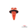 Toyota 10 x Orange Fender Guard Wheel Flare Trim Clips (Fits Various Years)