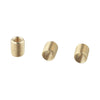 M10x1.25 / M10x1.5 / M8x1.25 3 Pcs Gear Shift Knob Thread Adapter Nut Kit