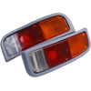 Tail Light Rear Lamp +Bulb Pair Fits Toyota Hilux RN20 RN25 Ute Truck 1974-78