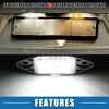 Ford E-150 E-250 6500K White LED License Plate Light (2003-2014)