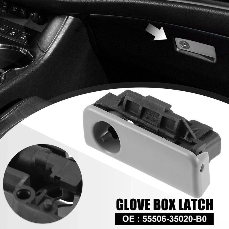 Toyota 4Runner Glove Box Latch Handle Gray (2003–2009)