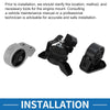 Hyundai Santa Fe Engine Motor Trans Mount Set (2003-2006)