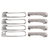 Dodge Ram 1500 2500 3500 4500 4 x Chrome Door Handle Cover Caps (2009-18)