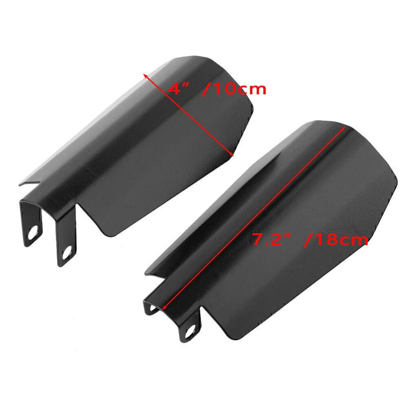 Harley Dyna, Sportster 12cm Memphis Shade Coffin Cut Hand Guards (2006-2023)