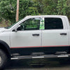 Dodge Ram 1500 2500 3500 Pillar Post Door Trim Covers (2009-2018)