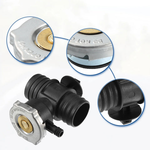 Dodge Durango Radiator Coolant Filler Neck with Radiator Fill Cap