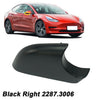 Tesla Model 3 Black 2 x Right Side Rearview Mirror Cover (2017-2022)