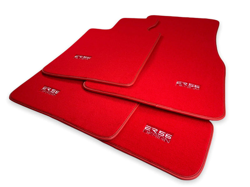 BMW 4 Series F32 (2013-2020) - ER56 Design Premium Red Floor Mats