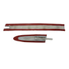 Convertible Left Roof Top Hinge Cover with Clips