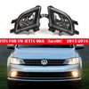VW Jetta Front Bumper Clear Lens Fog Light Lamp 2 x (2015–2018)