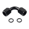 6AN Female to Female 90�� Swivel Coupler Fitting Adapter Connector