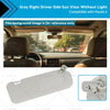 Mazda 3 Gray Right Driver Side Sun Visor (2010-2013)