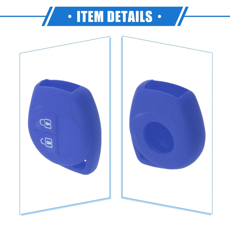 Suzuki 2 Button Silicone Dark Blue Car Remote Key Fob Case Protectors