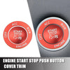 Dodge Charger Challenger Durango Red Engine Push Start Button Sticker Kit