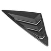 Honda Civic Sedan Carbon Look Window Louver Vent Shutter Cover (2022–25)