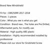 Honda CBR250RR (2017-2021) Smoke X F3 Windshield