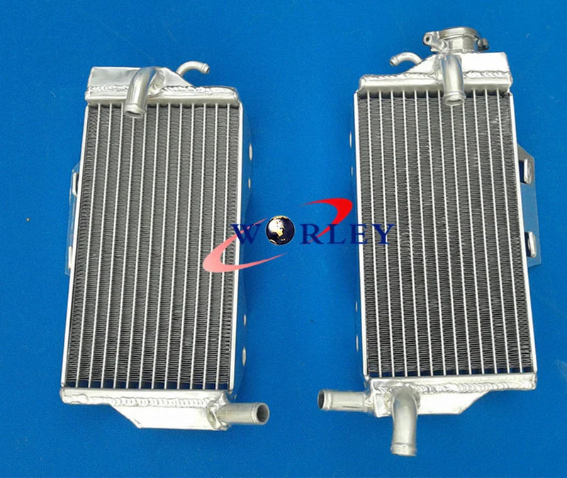 Honda CR250 CR250R Aluminum Radiator & Silicone Hose Kit (2005-2007)