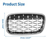 BMW X5 X6 (2007-2013)  Grills Hood Bumper Grille