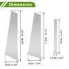 BMW 3-Series (2019 - 2022) Silver Tone 6 Pcs Door Pillar Window Trim