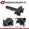 Porsche Cayenne Front Left Right Headlight Washer Nozzle 2x
