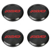 RAYS Volk Racing Center Cap / 4 x ZE40 TE37 Ultra Saga Sonic CE28 G25 BK/RD