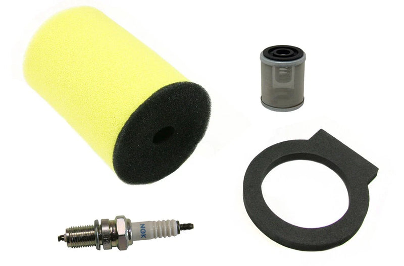 Yamaha Kodiak 400 4x4 3-pc Air & Oil Filter & NGK Spark Plug (1993–1999)