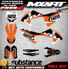 KTM SX 125 150 250 Graphics Decal Kit (2016-2018)