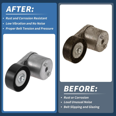 Chevrolet C4500 (2003-2009) Metal 1 x Unit Belt Tensioner
