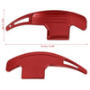 Ford Mustang Aluminum Alloy Red Steering Wheel Shift Paddle (2015-2020)