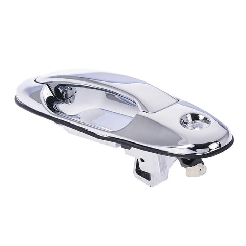 Toyota Landcruiser J100 Chrome Door Handle Front Left Outer with Keyhole (1998-2007)