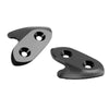Yamaha YZF R1 R1M R1S Rear View Mirror Caps Black (2015-2019)