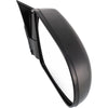 Black Textured Manual Side View Mirror Passenger Right RH
