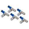 RV Camper 10 x Blue T10 13SMD 5050 LED Light Bulbs (194, 921, 912)