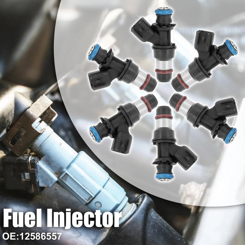 Chevrolet, Buick, Saturn, Pontiac Fuel Injector 6 x
