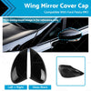 Ford Fiesta MK7 Gloss Black Left & Right Wing Mirror Covers (2008-2017)