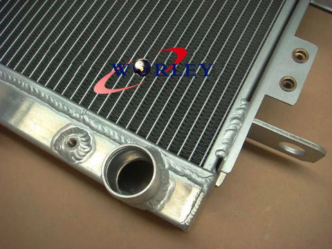 Toyota Landcruiser HDJ78 HDJ79 HZJ78 HZJ79 Alloy Radiator + Blue Hose (1HZ)