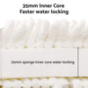Kitchen Bathroom Quick Dry Soft Absorbent Microfiber Chenille Hand Towel