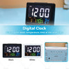 Home AU Large Jumbo LED Wall Desk Clock with Calendar & Temperature