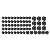 Harley Softail Fat Boy FLSTF CNC Engine Topper Bolt Caps (2000-2006)